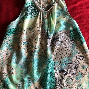 EUC CJ Banks 1X sleeveless dressy blouse